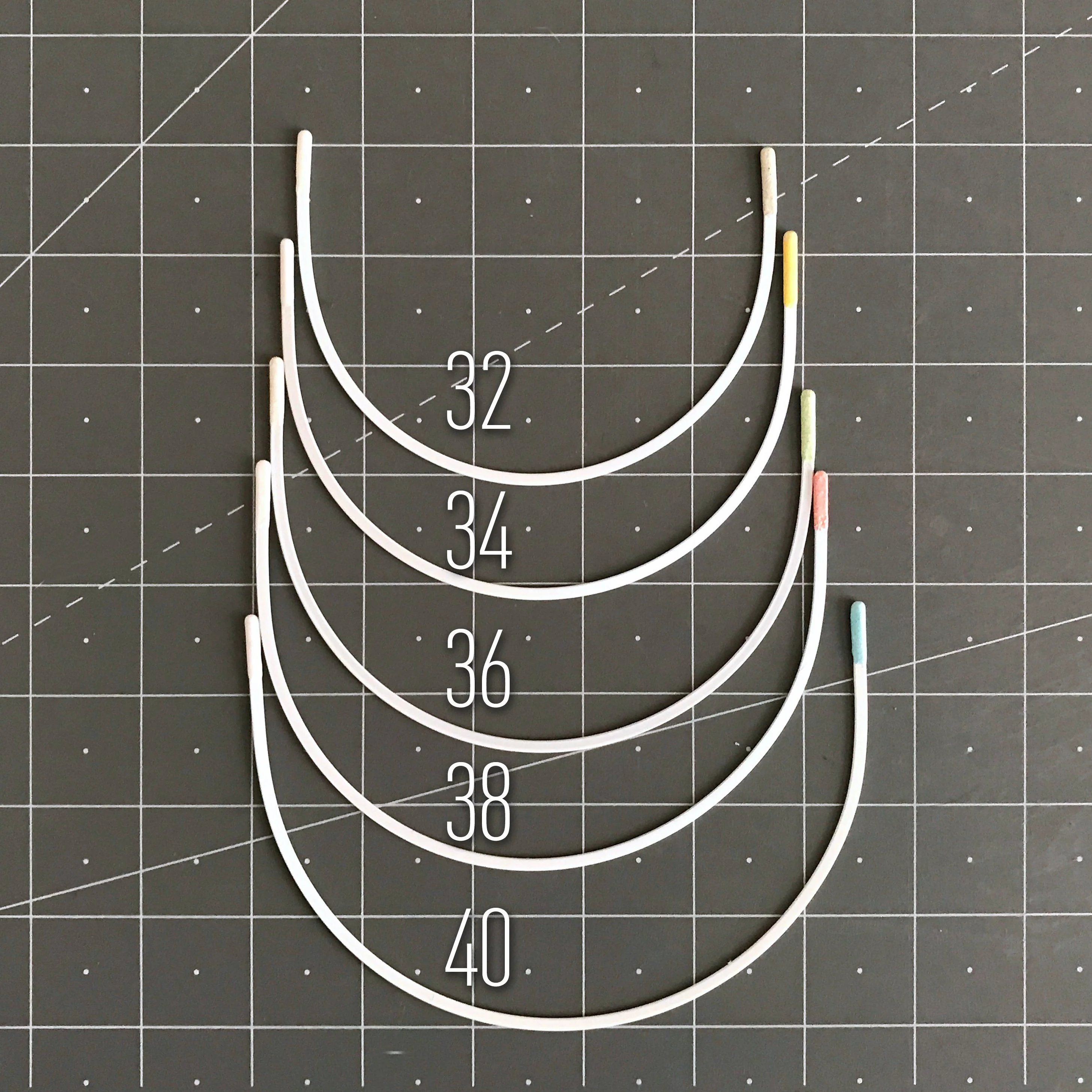 1 Pair- Strapless or Full Coverage Bra Underwire- Sizes 32 to 46 - Image 3