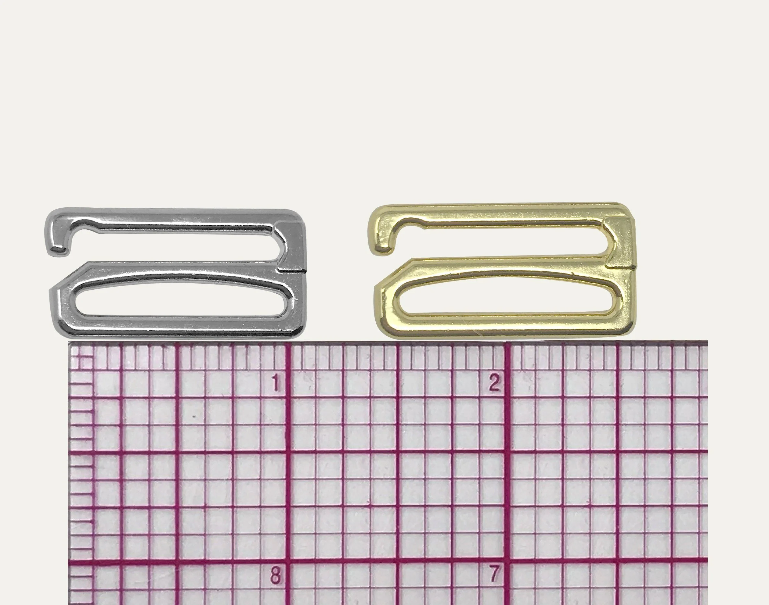 3/4" (20mm) or 1" (25mm) Bra Strap Slider Hooks- Set of 2 - Image 4