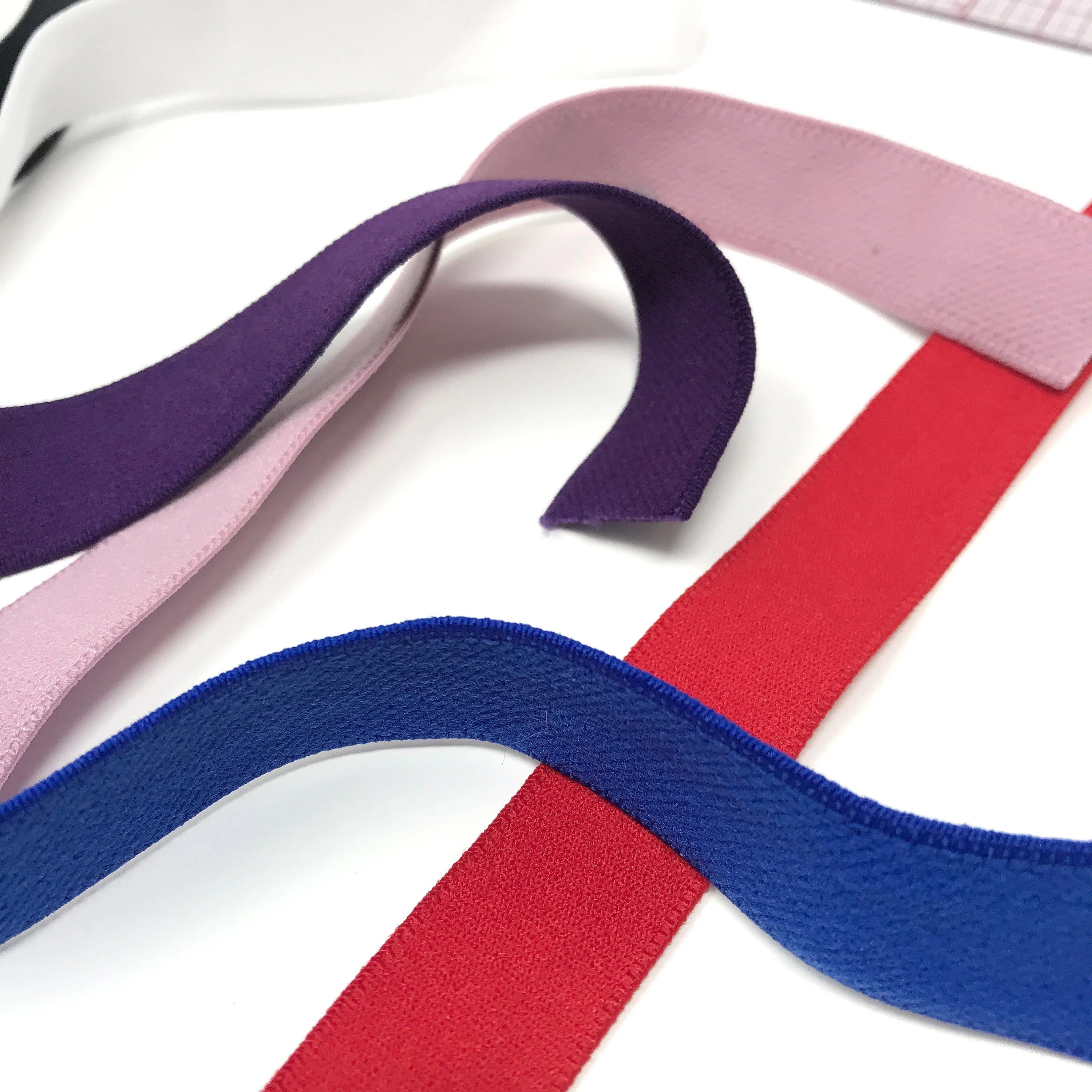 3/4" (20mm) Plush Soft Matte Elastic, Stretch Trim- 2 Yards - Image 3