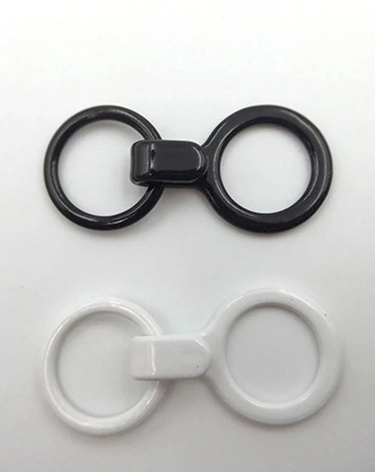 3/8" (10mm) Ring with J-Hook Set, Converts Bra into a Racer Back - Image 4