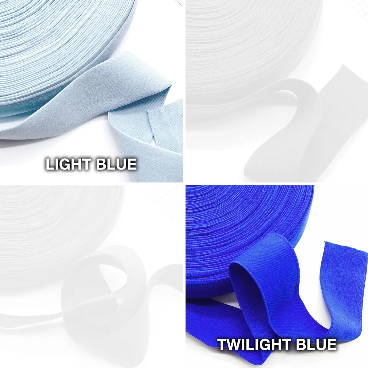 5/8” (15mm) Flat Soft Matte Elastic, Stretch Trim- 2 Yards - Image 5