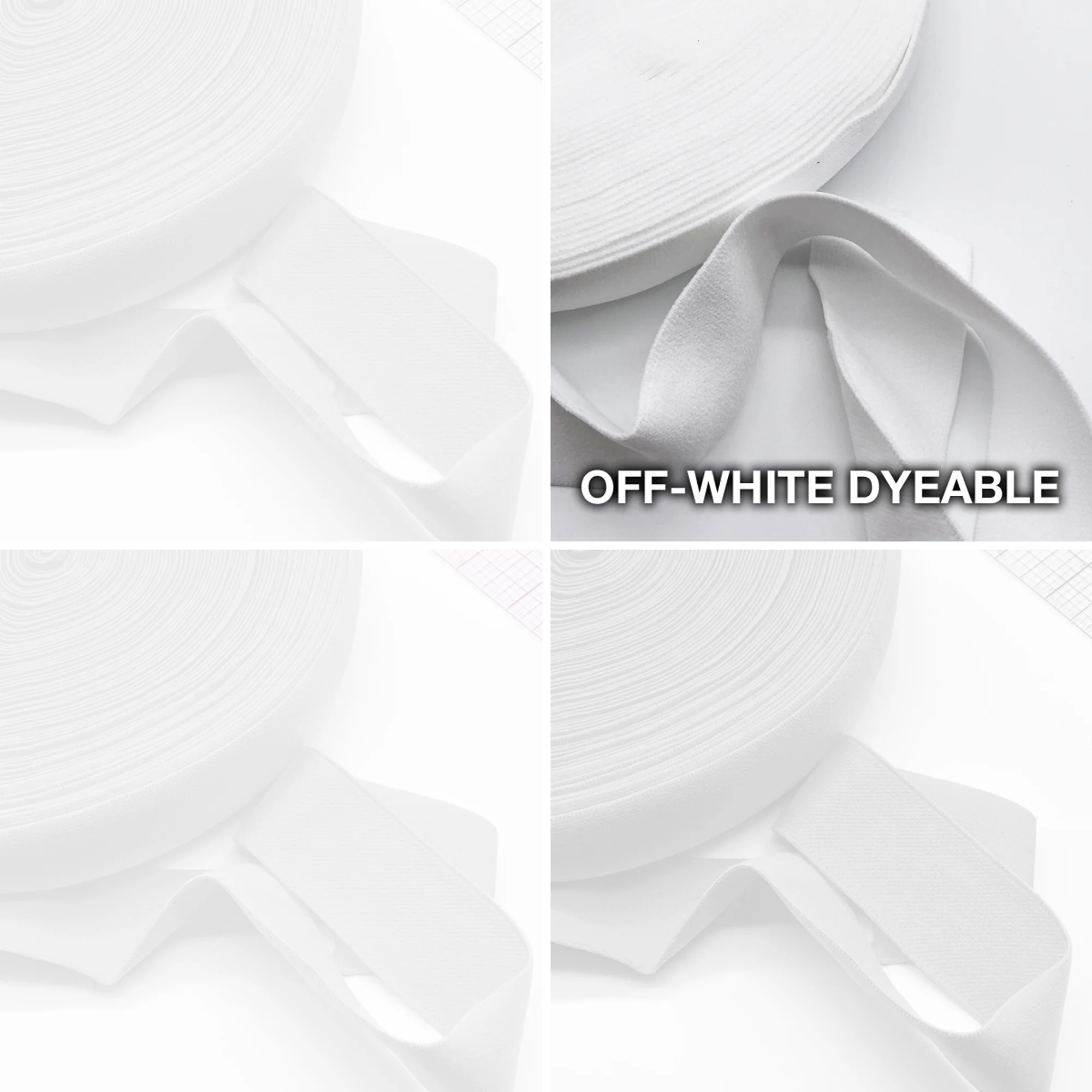 5/8” (15mm) Flat Soft Matte Elastic, Stretch Trim- 2 Yards - Image 6