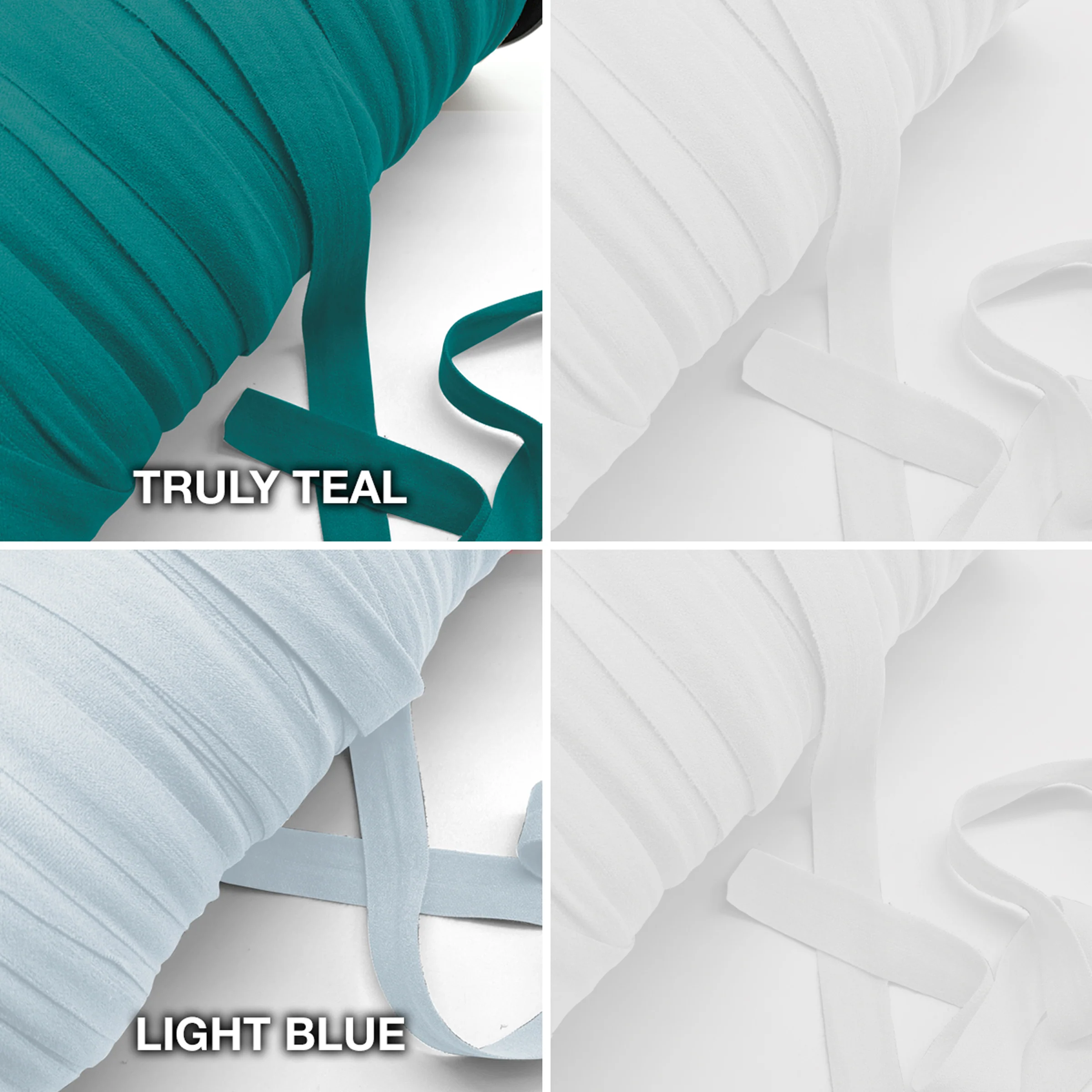 5/8" (15mm) FOE Matte, soft fold over elastic- 2 Yards - Image 6