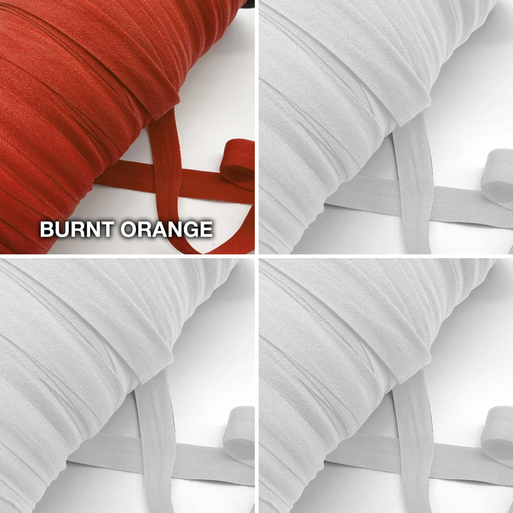 5/8" (15mm) FOE Matte, soft fold over elastic- 2 Yards - Image 7