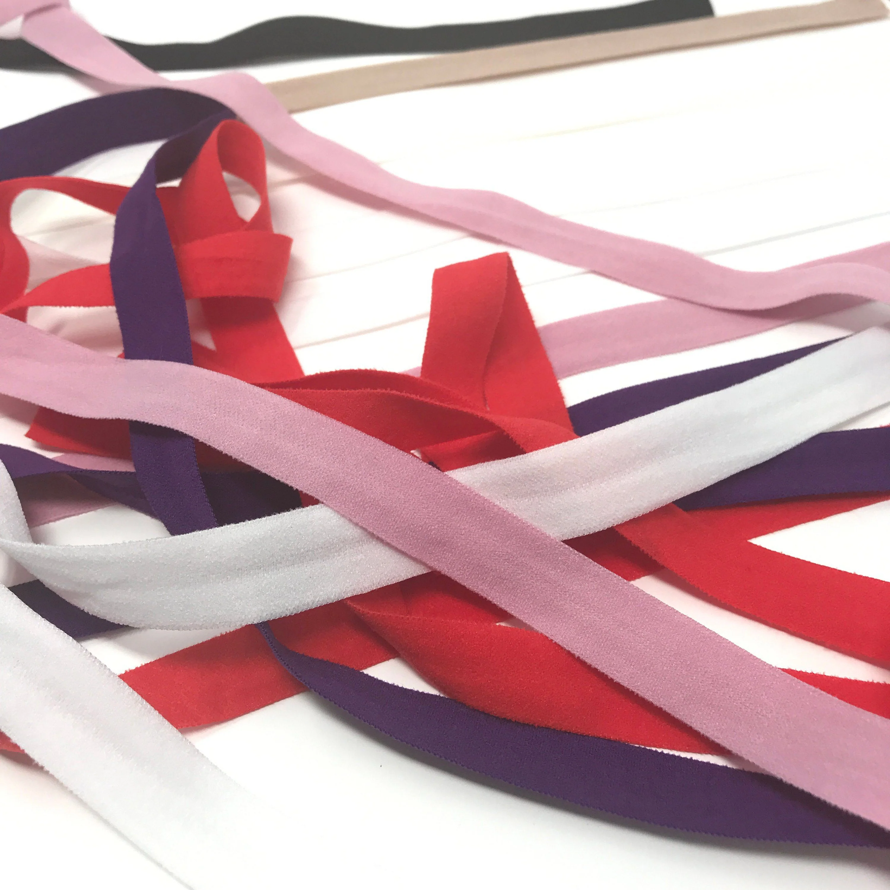 5/8" (15mm) FOE Matte, soft fold over elastic- 2 Yards - Image 8