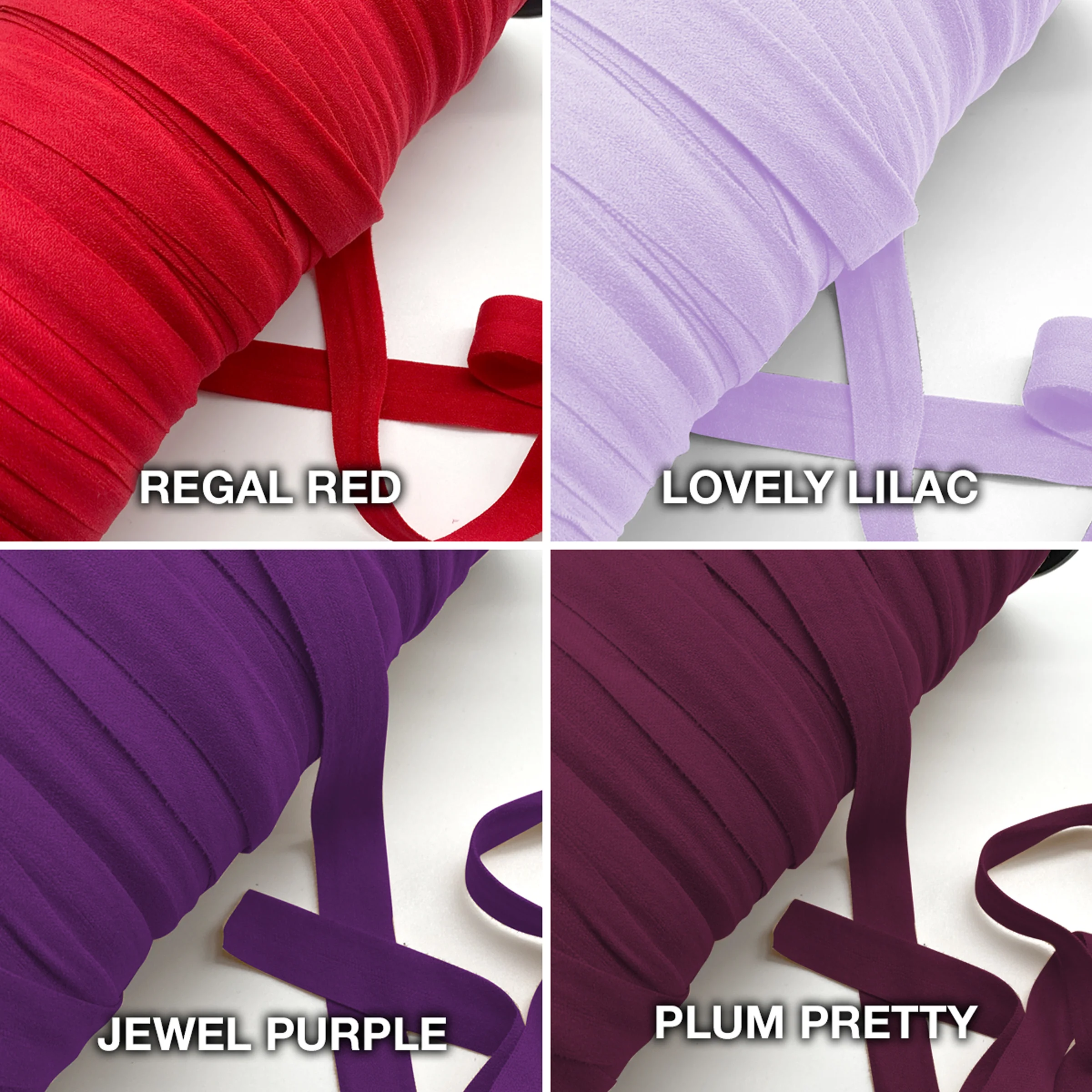 3/4” (20mm) FOE Matte, Soft Fold Over Elastic- 2 Yards - Image 4