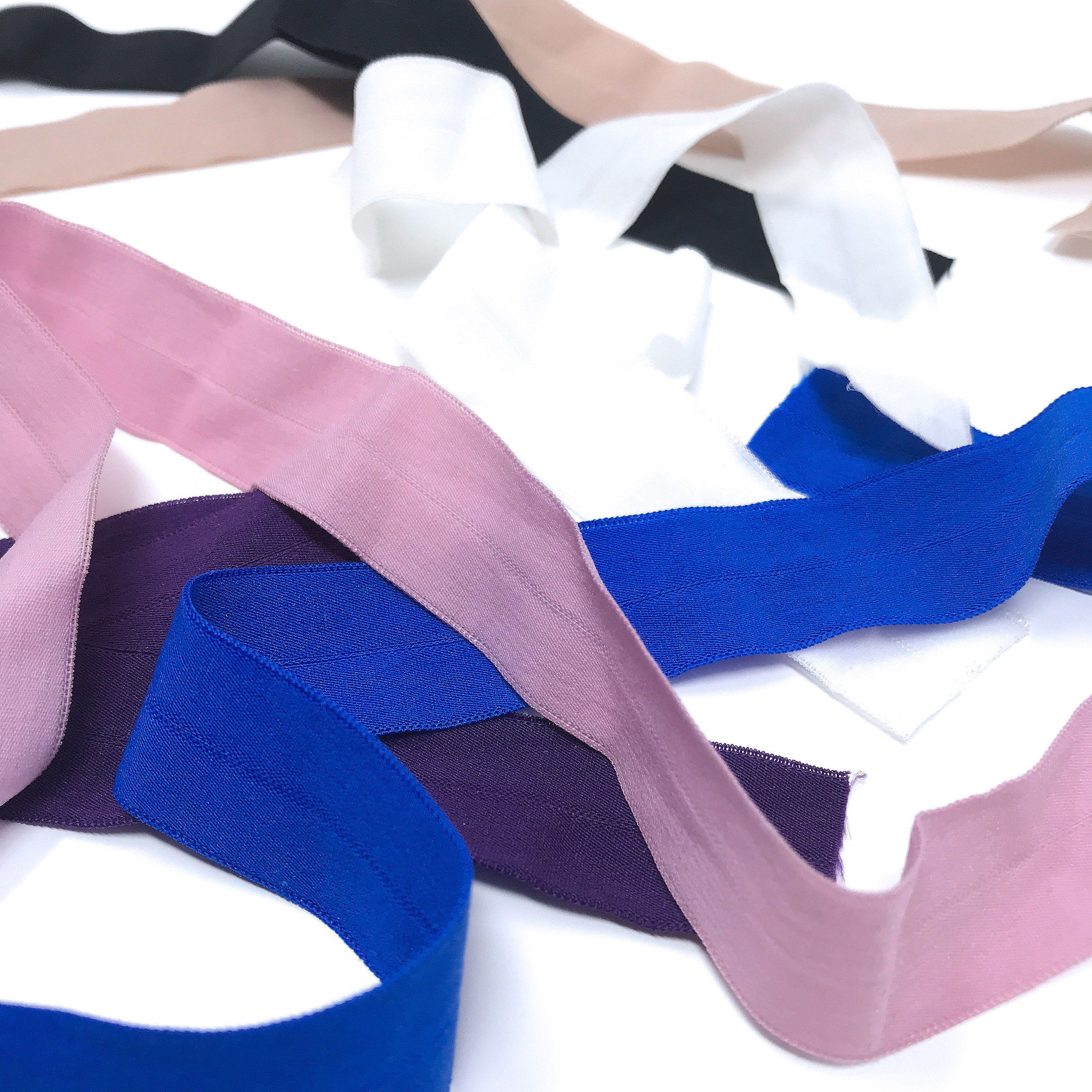 3/4” (20mm) FOE Matte, Soft Fold Over Elastic- 2 Yards - Image 7