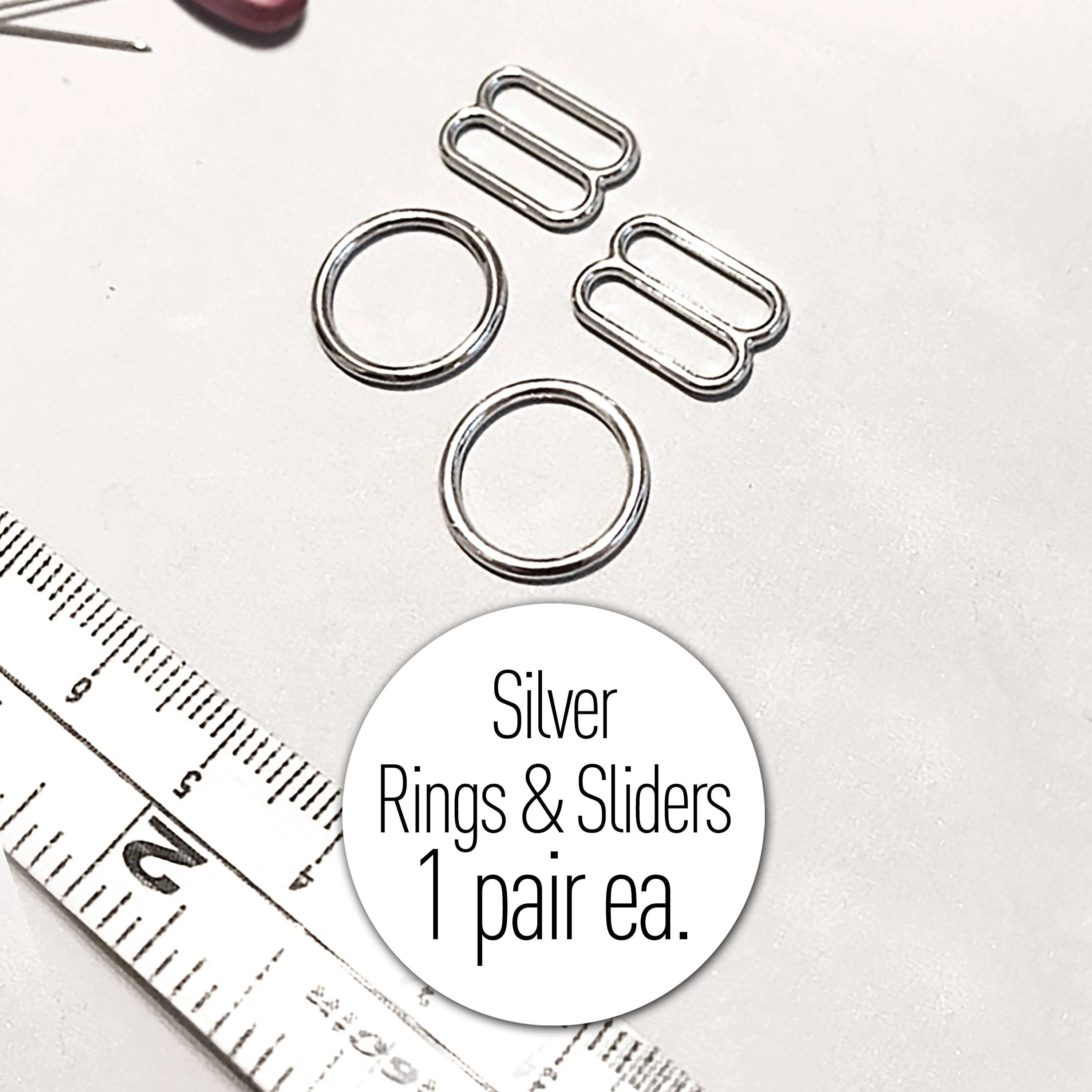 Basic Bra or Bralette Making Kit in Powder Pink- 3/8" (10mm) or 1/2" (12mm) - Image 7