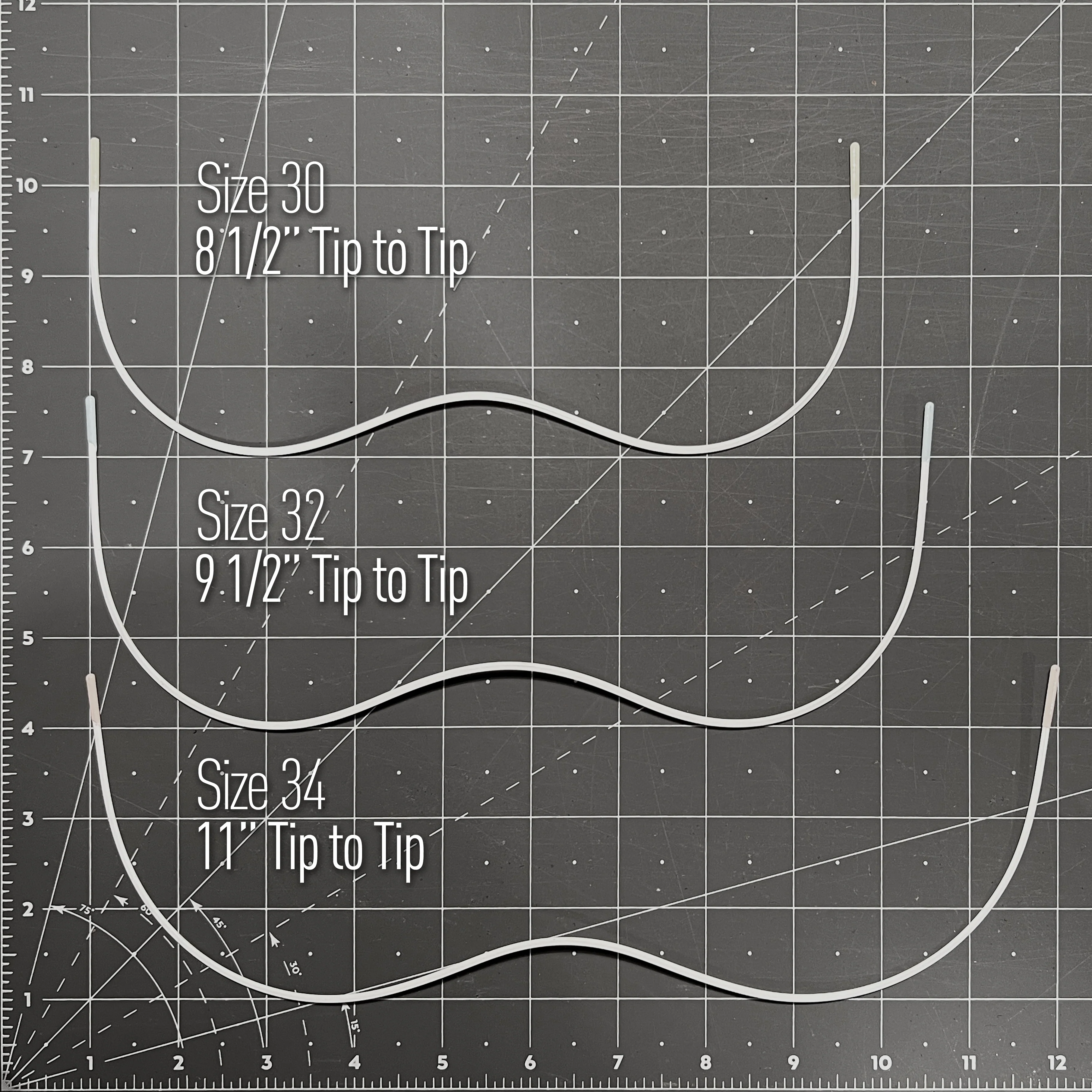 Continuous or Mono Underwire, Premium Quality Metal, Thermoplastic Coated, for Bra, Lingerie or Swimwear - Image 3