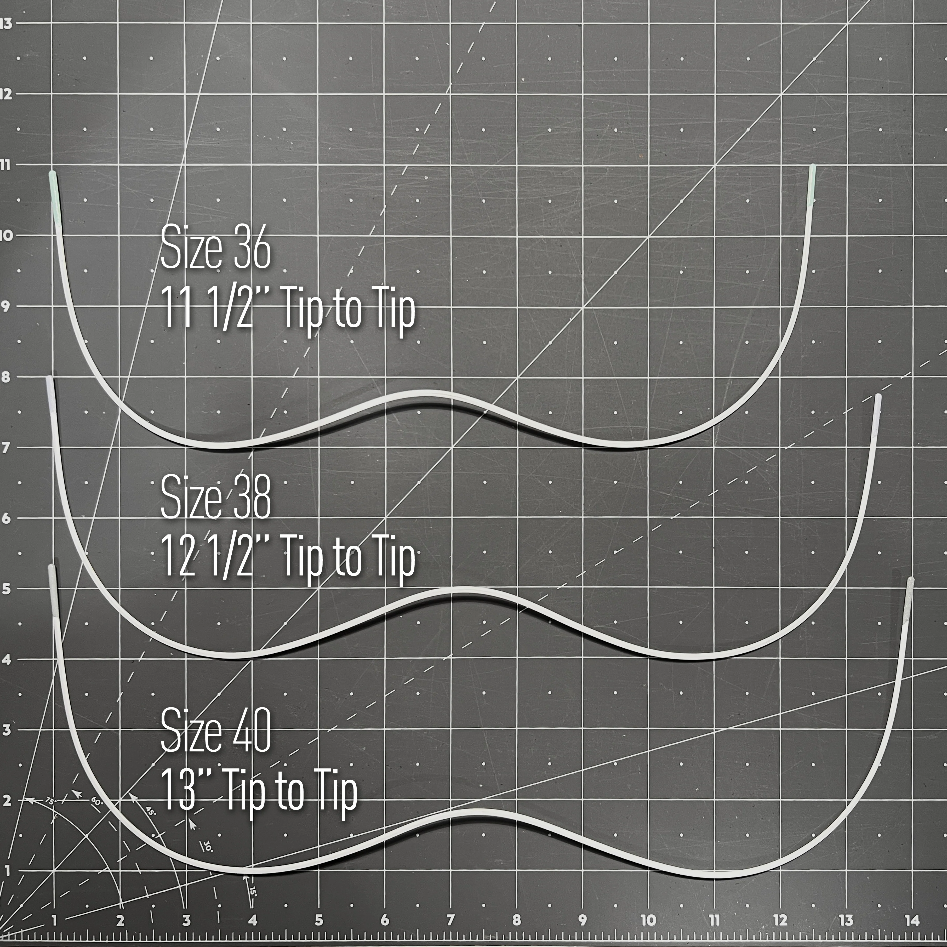 Continuous or Mono Underwire, Premium Quality Metal, Thermoplastic Coated, for Bra, Lingerie or Swimwear - Image 5