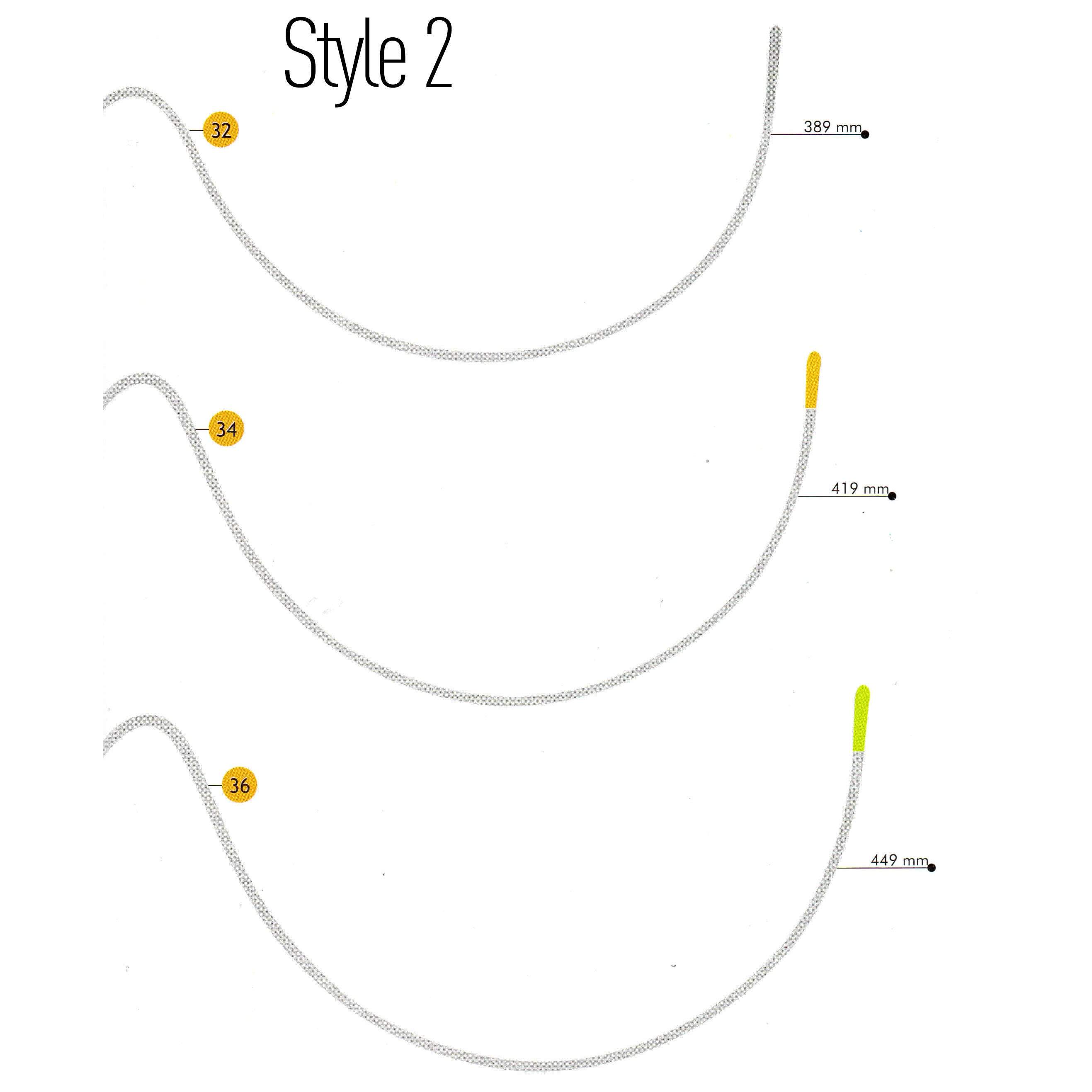 Continuous or Mono Underwire, Premium Quality Metal, Thermoplastic Coated- Low and High Center Options- Sizes 32-40 - Image 10