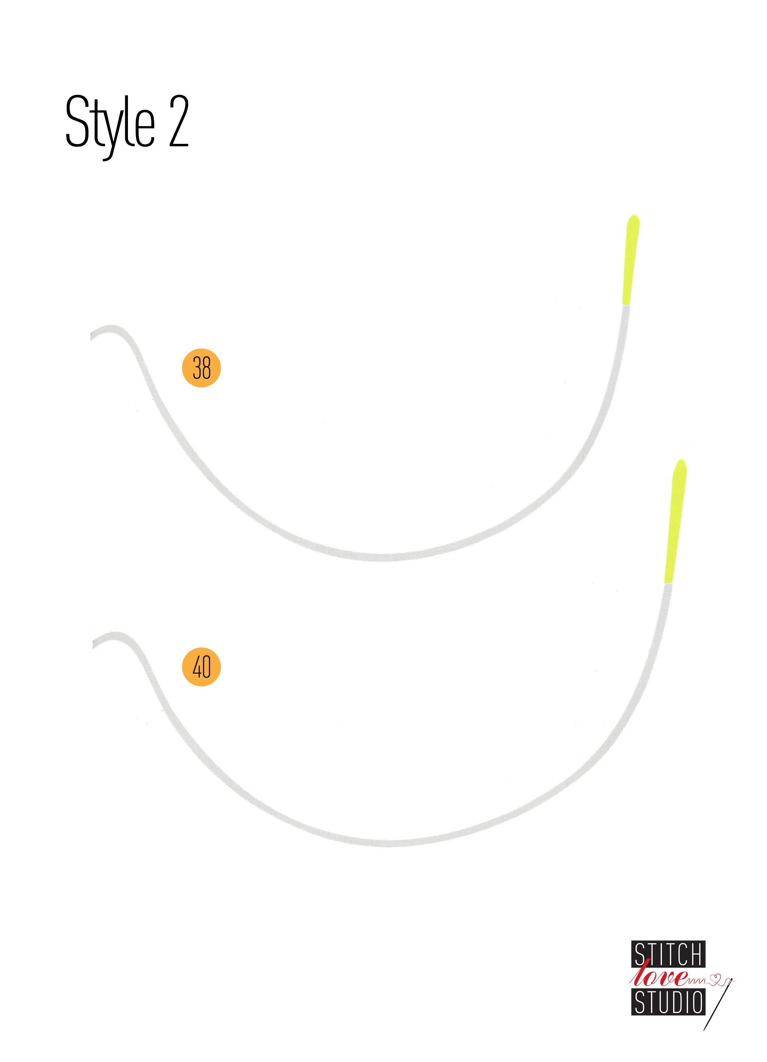 Continuous or Mono Underwire, Premium Quality Metal, Thermoplastic Coated- Low and High Center Options- Sizes 32-40 - Image 11