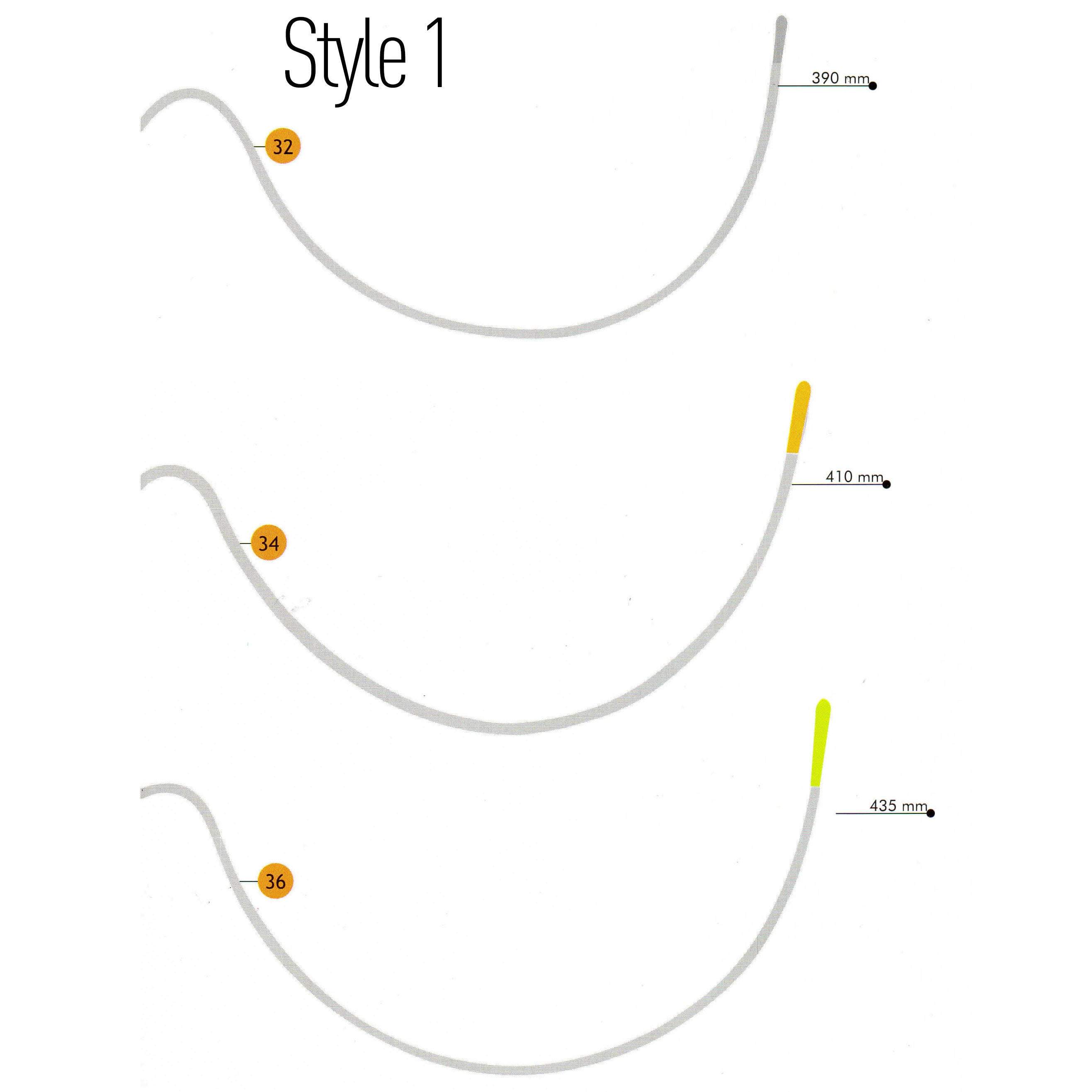 Continuous or Mono Underwire, Premium Quality Metal, Thermoplastic Coated- Low and High Center Options- Sizes 32-40 - Image 5