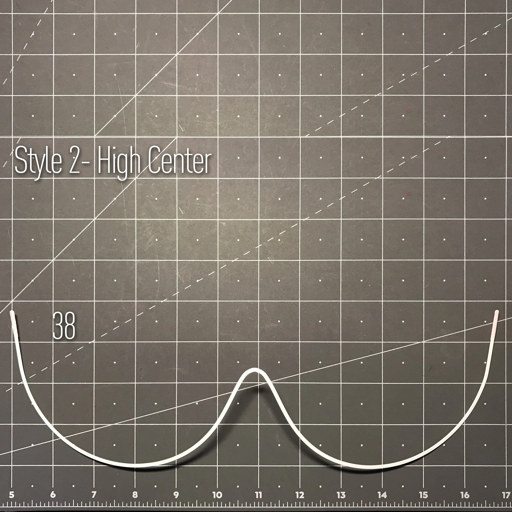 Continuous or Mono Underwire, Premium Quality Metal, Thermoplastic Coated- Low and High Center Options- Sizes 32-40 - Image 8