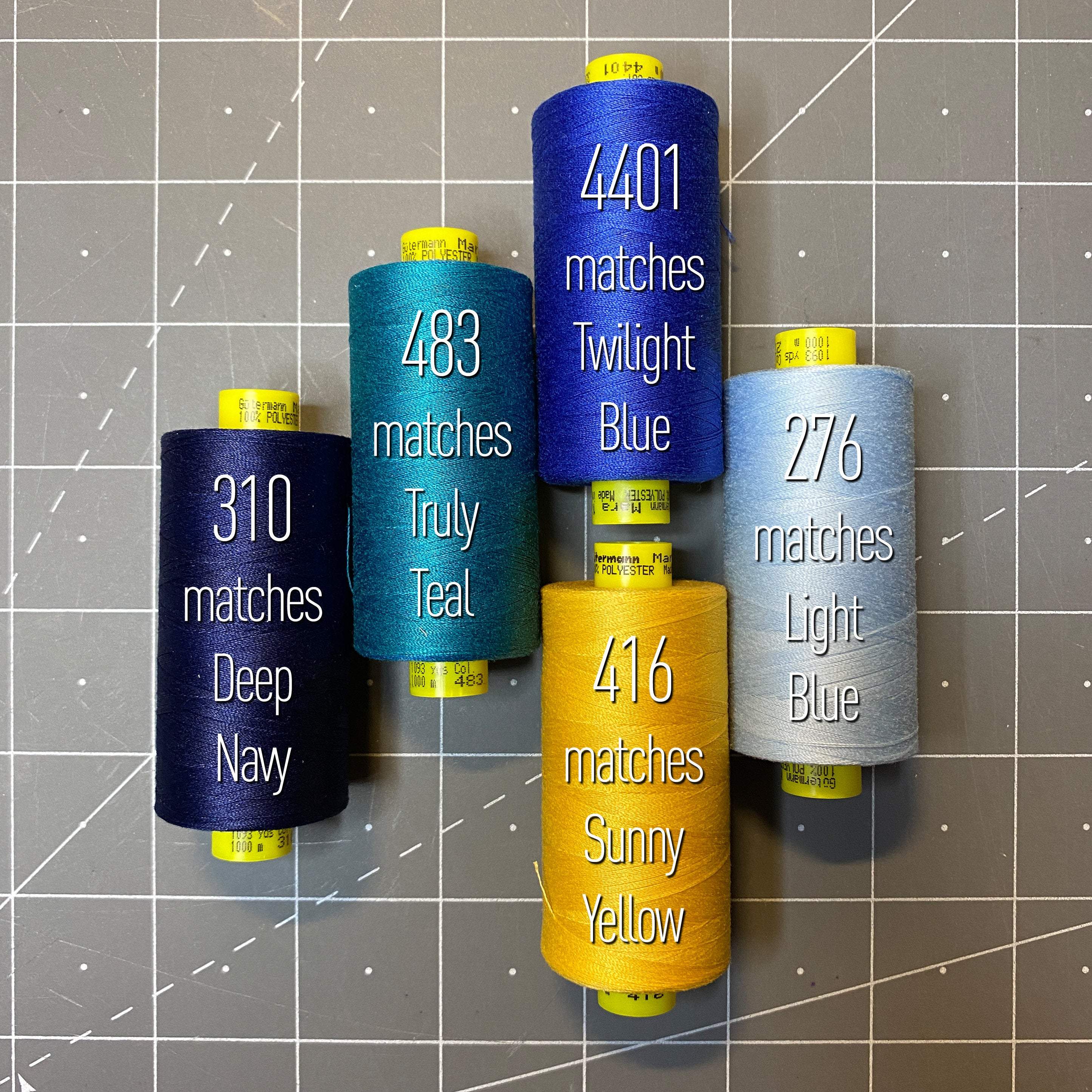 Gutermann Mara 120, All Purpose Thread. 1,093 Yd Spools - Image 4