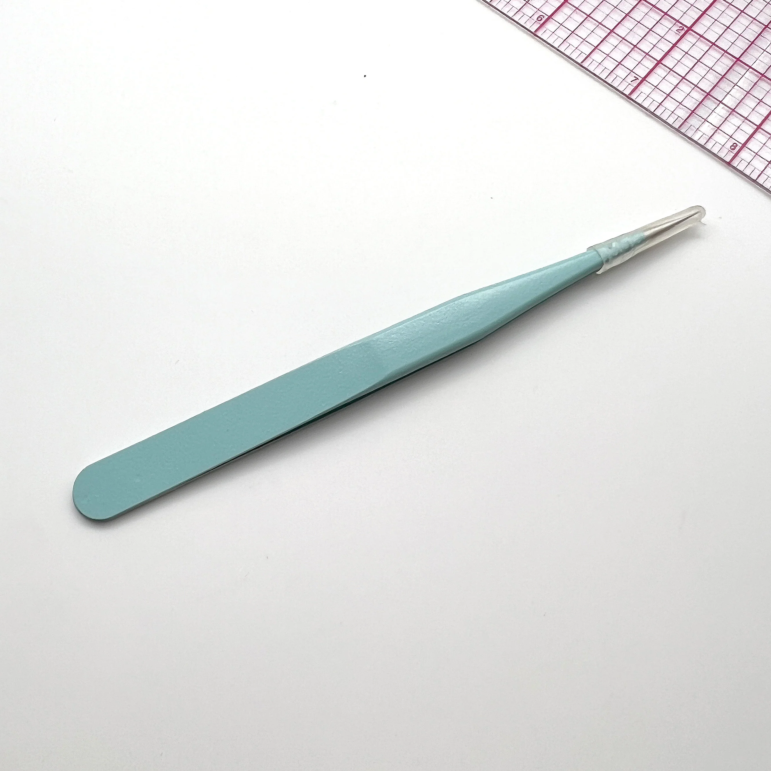 Sewing Thread Tweezers with Straight Tip- 4 Colors - Image 4