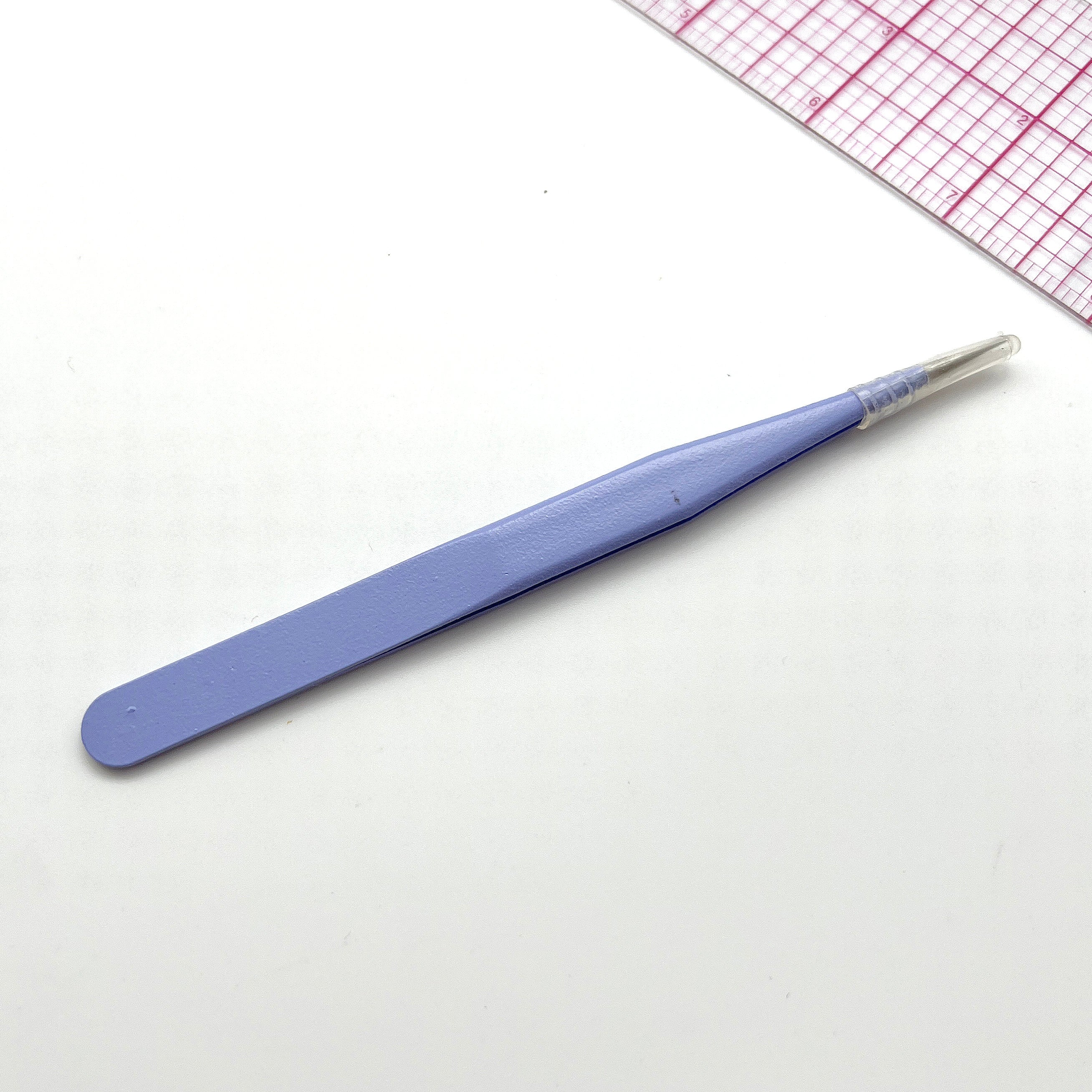 Sewing Thread Tweezers with Straight Tip- 4 Colors - Image 5