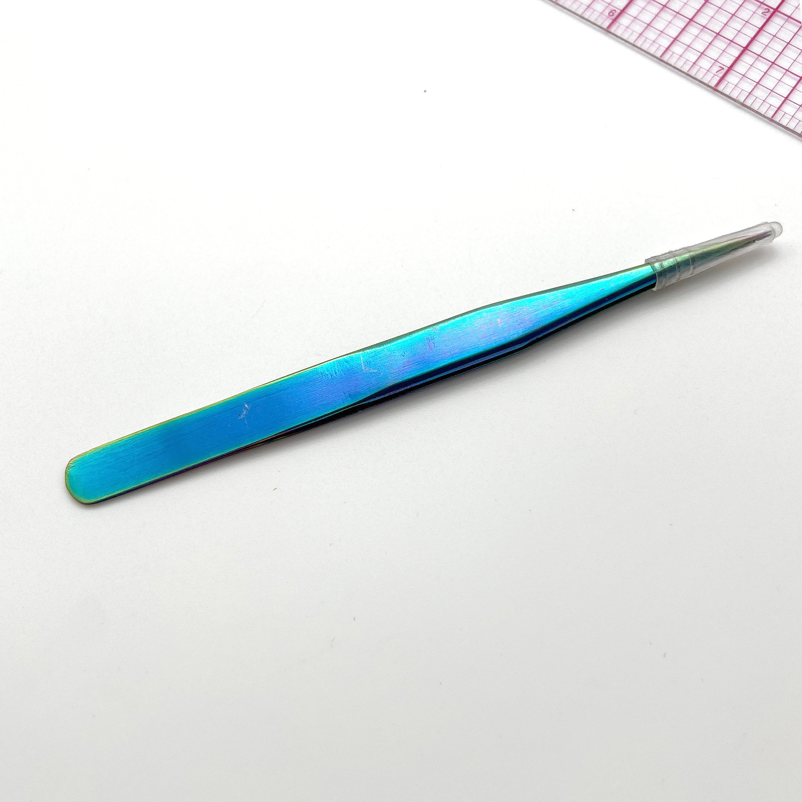 Sewing Thread Tweezers with Straight Tip- 4 Colors - Image 7